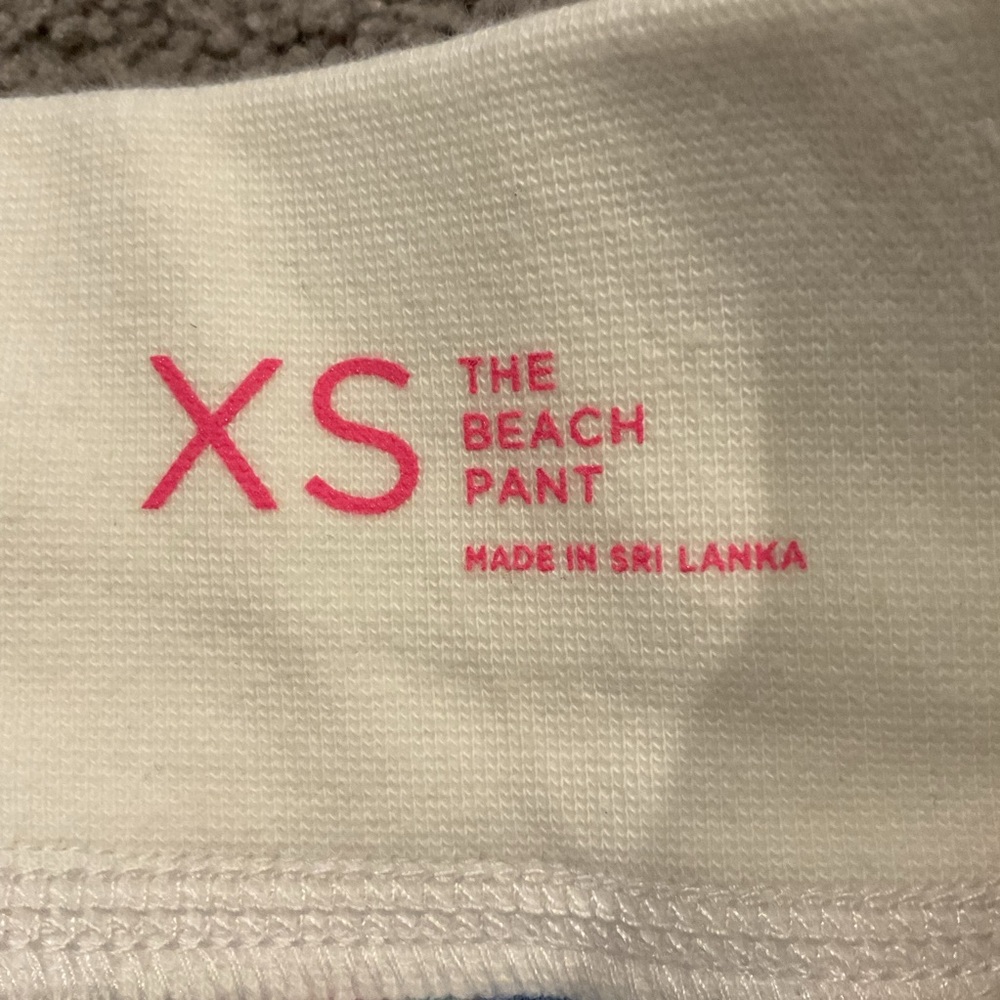 Lily Pulitzer The Beach Pants 100% Linen Blue Boats Boating Relaxed Fit sz XS - Picture 6 of 8